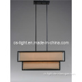 Unique Stereo Shape Simple Metal Chandeliers Lamp with UL